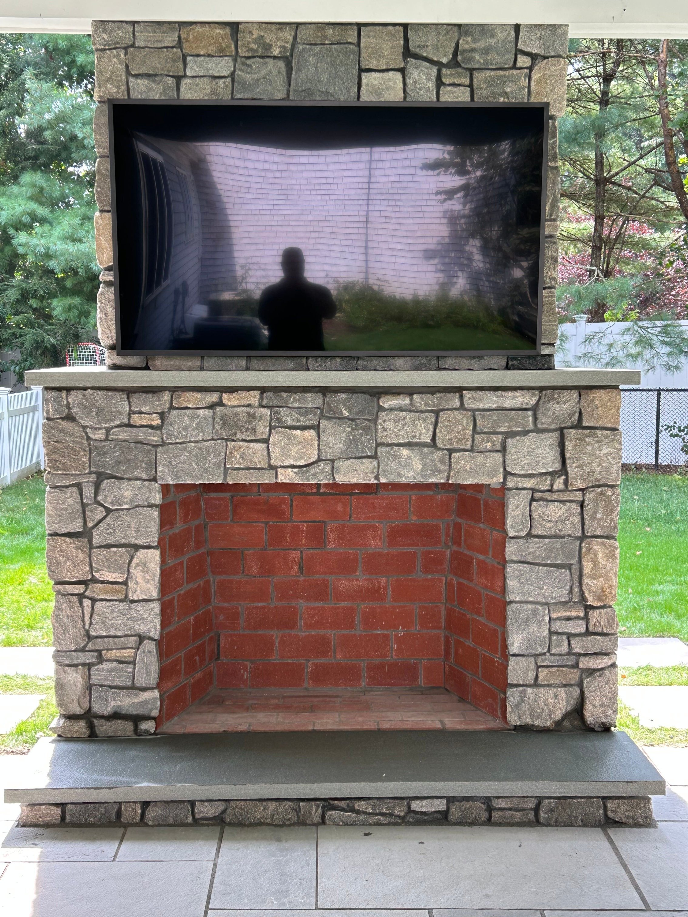 Outdoor Fireplace